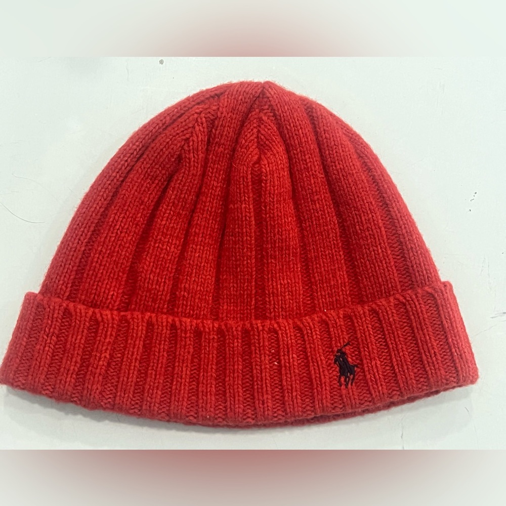 Ralph Lauren Polo Wool Beanie Hat